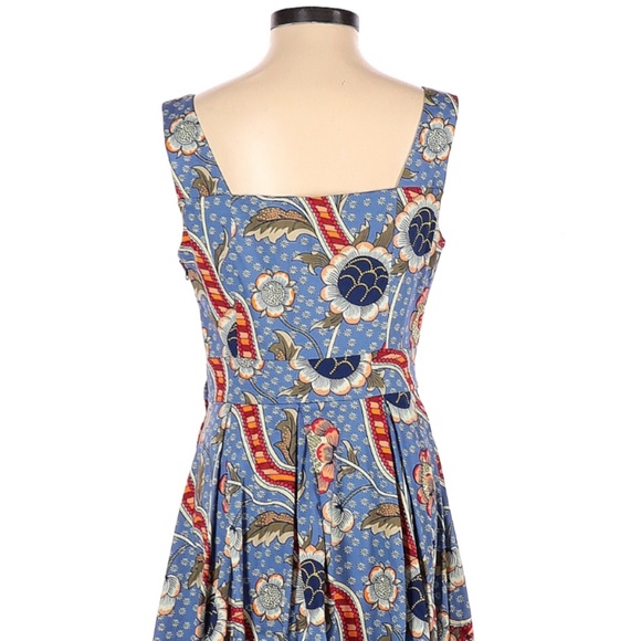 Hearts & Roses London Floral Retro Dress, Fit & Flare, USA Size 6, UK 10 - Picture 5 of 9